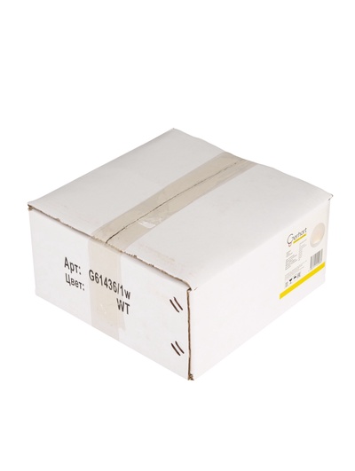 Бра LED G61436/1, 5 Вт, 3000К, 20×20×7 см, белое