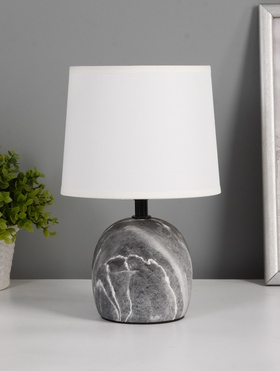 Лампа настольная G32118/1T, 1х40Вт, E14, 16х16х25,5 см, серый