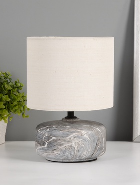 Лампа настольная G32180/1T, 1х40Вт, E14, 16х16х23,5 см, серый