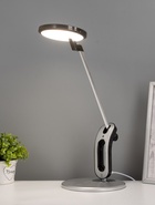 Лампа настольная LED BL1012, 8 Вт, 3000-6000K, 28×19×47 см, серебристая - Фото 2