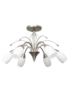 Люстра 12121/6, 6хE14, 40Вт, 58х58х35 см, цвет бронза