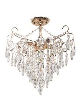 Люстра 15506/4, 4хE27, 60Вт, 52х52х50 см, цвет золото