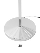 Торшер напольный 11107/1, 1хE27, 40 Вт, 41×41×148 см, чёрный, хромированный - Фото 4