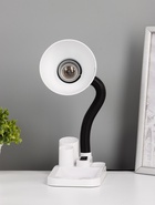 Настольная лампа MT210, 1хE27, 40Вт, органайзер, 18х11,5х30 см, белая - Фото 4