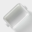 УЦЕНКА Мармит из жаропрочной керамики прямоугольный Magistro «Бланш», 2 л, 36.5×19.5×13.5 см - Фото 6