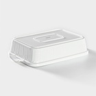 УЦЕНКА Мармит из жаропрочной керамики прямоугольный Magistro «Бланш», 2 л, 36.5×19.5×13.5 см - Фото 7