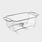 УЦЕНКА Мармит из жаропрочной керамики прямоугольный Magistro «Бланш», 2 л, 36.5×19.5×13.5 см - Фото 10