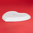 УЦЕНКА Набор блюд для сервировки новогодний Доляна «Финский лес», набор 2 шт., керамика, белый - Фото 5