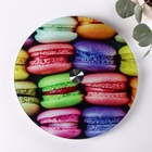 УЦЕНКА Подставка для торта вращающаяся d=32 см «Макаруны» - Фото 2