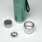 УЦЕНКА Термос Мастер К «Путешествие», 1 л, с кружкой и ситечком, сохраняет тепло 48 ч, нержавеющая сталь, зелёный - Фото 4