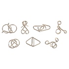 УЦЕНКА Головоломка металлическая "Адвент-календарь" включи мозги 7шт. - Фото 6