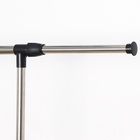 УЦЕНКА Вешалка напольная для одежды телеск, 1 перекл, подставка для обуви 80(145)х43х90(160) 110143 - Фото 6