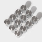 УЦЕНКА Набор баночек для специй Magistro «Модерн», на подставке, 12 шт., стекло - Фото 5