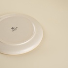 УЦЕНКА Набор тарелок круглых SL Home «Леггеро», d=18 см, 2 шт., фарфор, бежевый - Фото 4