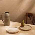 УЦЕНКА Набор тарелок круглых SL Home «Леггеро», d=18 см, 2 шт., фарфор, бежевый - Фото 5