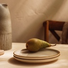 УЦЕНКА Набор тарелок круглых SL Home «Леггеро», d=18 см, 2 шт., фарфор, бежевый - Фото 6