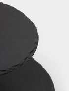 УЦЕНКА Этажёрка для фруктов и десертов Magistro Valley, 3 яруса, d=30/25/20×33 см, сланец, чёрная - Фото 3