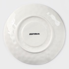 УЦЕНКА Чайная пара Доляна «Космос», чашка 250 мл, блюдце d=16 см, фарфор, белая, синяя - Фото 5