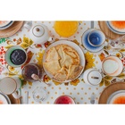 УЦЕНКА Чайная пара Доляна «Космос», чашка 250 мл, блюдце d=16 см, фарфор, белая, синяя - Фото 9