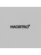 УЦЕНКА Набор обеденных тарелок Magistro Basic bistro, d=27 см, набор 6 шт., фарфор, белый - Фото 6