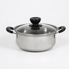 УЦЕНКА Кастрюля Promo, 900 мл, 16×7 см, нержавеющая сталь - Фото 1