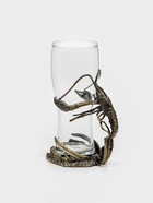 УЦЕНКА Бокал для пива «Рак», 470 мл, 9.2×18.5, стекло, прозрачный, мельхиор - Фото 2