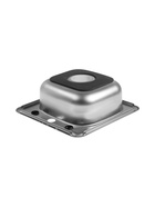 Мойка кухонная ZEIN, врезная, толщина 0.6 мм,38×38×15 см, 3 1/2’’, с сифоном  (артикул 10946748)  большой выбор товаров оптом и в розницу по низким ценам с доставкой