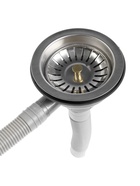 Мойка кухонная ZEIN, врезная, толщина 0.6 мм,38×38×15 см, 3 1/2’’, с сифоном  (артикул 10946748)  большой выбор товаров оптом и в розницу по низким ценам с доставкой