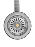 Мойка кухонная ZEIN, накладная, правая, 0.4 мм, 80×60×16 см, 3 1/2’’, с сифоном - Фото 9