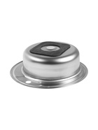 Мойка кухонная ZEIN, врезная, толщина 0.6 мм, 49×49×17 см, 1 1/2’’, без сифона, круглая - Фото 4