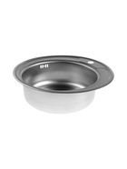 Мойка кухонная ZEIN, врезная, толщина 0.6 мм, 49×49×17 см, 3 1/2’’, с сифоном, круглая - Фото 3