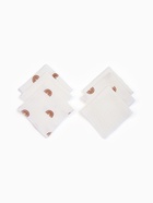 Платки носовые детские «Крошка Я» Beige rainbow, 20×20 см - 6 шт., муслин, 100 % хлопок - фото 122966488