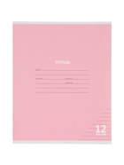 Компл тетр из 10шт 12л лин КПК "Пастель", обл мел карт, блок ОФСЕТ, 5 видов 10991547 10992212