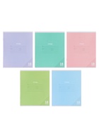 Компл тетр из 10шт 18л кл КПК "Пастель", обл мел карт, блок №2, 5 видов 10991553  (артикул 10992217)  большой выбор товаров оптом и в розницу по низким ценам с доставкой