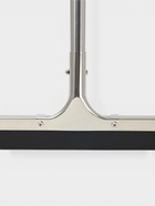 Водосгон для пола с металлическим черенком, основание нержавеющая сталь, одинарная резинка, 55 см - фото 123131694