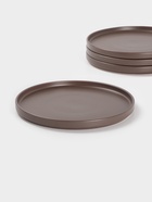 УЦЕНКА Набор тарелок Доляна «Гранит», 4 шт., d=26 см, керамика, коричневый - Фото 3