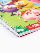 Альбомы для рисования, А4, 32 листа и 40 листов, на склейке, на пружине, Смешарики, набор 2 шт. - фото 123131707