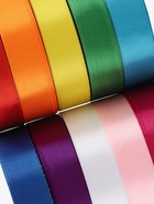 Лента атласная, набор 10 шт., 20 мм, 23 м±1 м, разноцветная  (артикул 10947015)  большой выбор товаров оптом и в розницу по низким ценам с доставкой