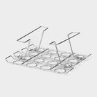 УЦЕНКА Подставка для мороженого и десертов KONFINETTA, 27.5×20.5×11 см, нержавеющая сталь, серебристая - Фото 4