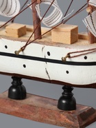 УЦЕНКА Набор настольный «Корабль» с двумя карандашницами и термометром 25×8×16 см - Фото 7