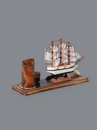 УЦЕНКА Набор настольный «Корабль» с карандашницей 22×7×15 см - Фото 6