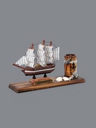 УЦЕНКА Набор настольный «Корабль» с карандашницей 22×7×15 см - Фото 4