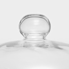 УЦЕНКА Блюдо для подачи с клош крышкой на деревянной ножке BellaTenero «Эстет», d=24 см, керамика, белая - Фото 3