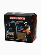 УЦЕНКА Набор «Мужская энергия», гель для душа канистра и мочалка HARD LINE - Фото 3