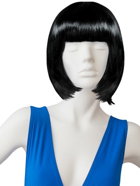 Парик карнавальный «Каре» черный, 1 шт. 110 г