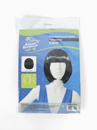 Парик карнавальный «Каре» черный, 1 шт. 110 г - фото 122966548