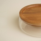 УЦЕНКА Фруктовница SL Home «Южная акация», 1 л, 19×6 см, с крышкой, стекло, прозрачная - Фото 3