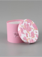 Набор шляпных коробок 5 в 1 «Нежные лилии», 13×14 - 19.5×22 см  (артикул 10960364)  большой выбор товаров оптом и в розницу по низким ценам с доставкой