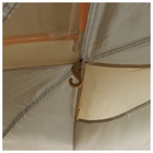 УЦЕНКА Палатка туристическая 4-местная maclay ENISEY Cool 4, 460×210×190 см, кемпинговая, двухслойная, с тамбуром, бежевая - Фото 15