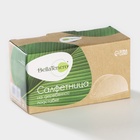 УЦЕНКА Салфетница BellaTenero, 14.5×6.5×8 см, на бамбуковой подставке, фарфор, белая - Фото 8